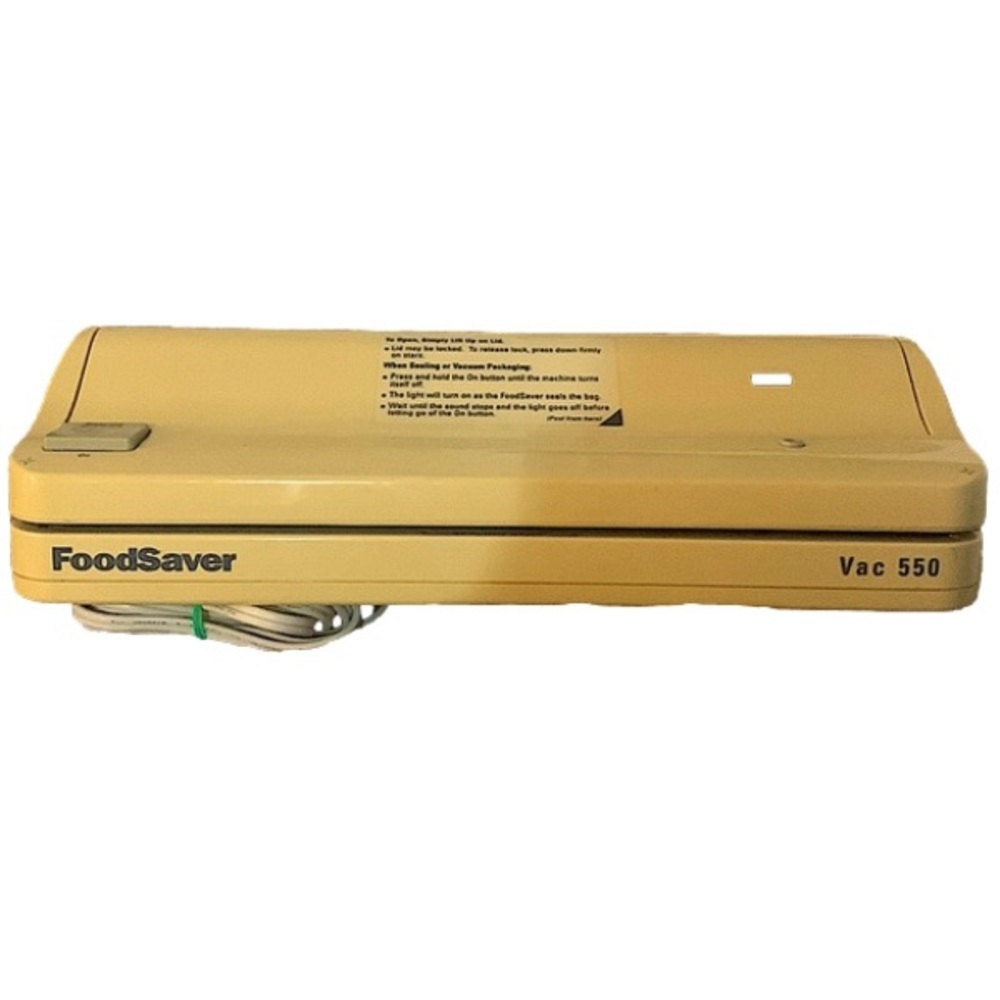 Food Saver Vac 550 food preservation vacuum sealed packaging sealing yellow